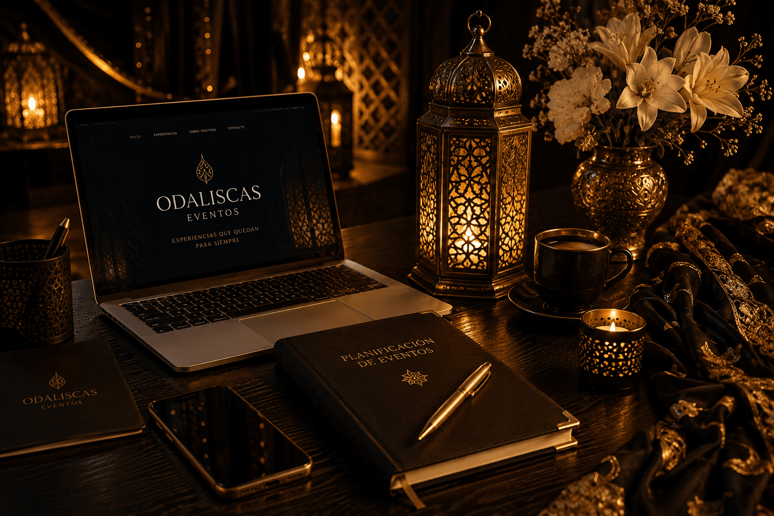 Planificación de eventos premium